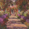 Piatnik - 552144 - A Pathway in Monet`s Garden (Claude Monet) - 1000 Piece