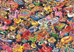 Piatnik - 551949 - Floating Around (Francois Ruyer) - 1000 Piece