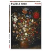 Piatnik - 555046 - Flowers in a Wooden vessel (Jan Breughel d. A./the Elder (1568-1625) - 1000 Piece