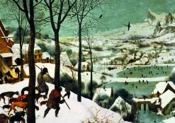Piatnik - 552342 - Hunters in the Snow (Pieter Bruegel the Elder) - 1000 Piece