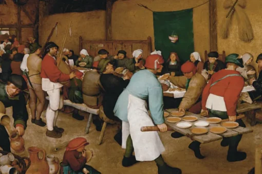 Piatnik - 548345 - Peasant Wedding (Pieter Bruegel the Elder)