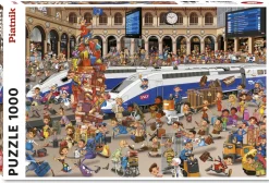 Piatnik - 556746 - Rail Station (Francois Ruyer) - 1000 Piece
