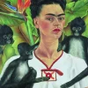 Piatnik - 550942 - Self Portrait with Monkeys (Frida Kahlo) - 1000 Piece