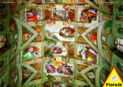 Piatnik - 539343 - The Ceiling of the Cistine Chapel (Michelangelo) - 1000 Piece