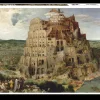 Piatnik - 563942 - The Tower of Babel (1563) (Pieter Bruegel) - 1000 Piece
