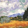 Piatnik - 539145 - Wheat Field with Cypresses ( Vincent Van Gogh ) - 1000 Piece