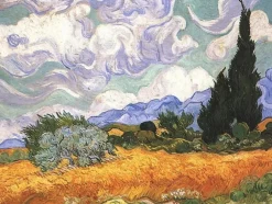 Piatnik - 539145 - Wheat Field with Cypresses ( Vincent Van Gogh ) - 1000 Piece
