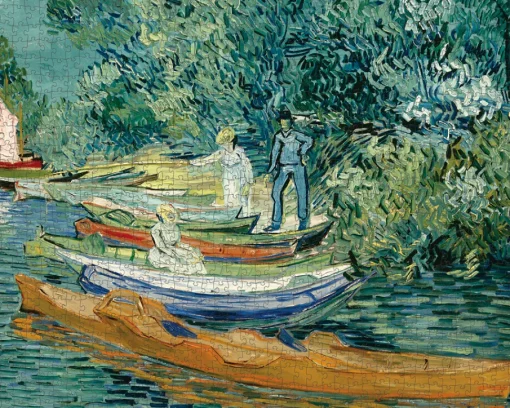 Pomegranate - AA1083 - Bank of the Oise at Auvers (Vincent Van Gogh) - 1000 Piece