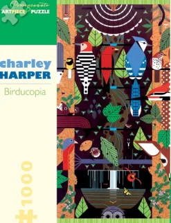 Pomegranate - AA829 - Birducopia (Charley Harper) - 1000 Piece