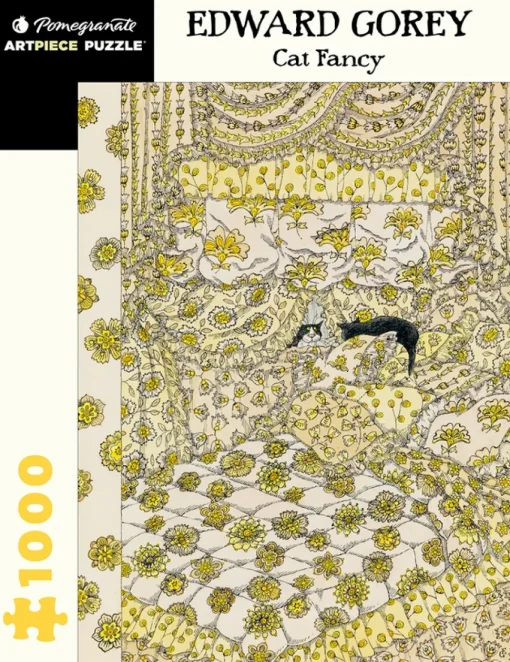 Pomegranate - AA1068 - Cat Fancy (Edward Gorey) - 1000 Piece