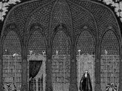 Pomegranate - AA711 - Dracula in Dr. Seward`s Library (Edward Gorey) - 500 Piece