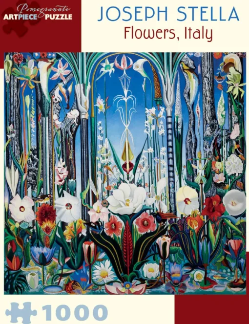 Pomegranate - AA809 - Flowers, Italy (Joseph Stella) - 1000 Piece