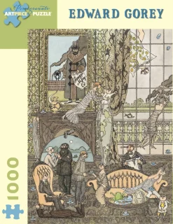 Pomegranate - AA442 - Frawgge Mfrg Co Edward Gorey - 1000piece