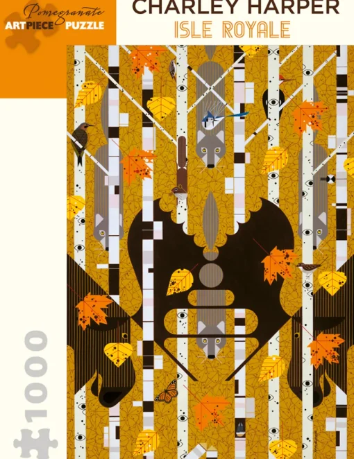 Pomegranate - AA982 - Isle Royale (Charley Harper) - 1000 Piece