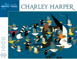 Pomegranate - AA443 - Mystery of the Missing Migrants (Charley Harper) - 1000piece