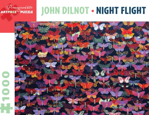 Pomegranate - AA1023 - Night Flight (John Dilnot) - 1000 Piece