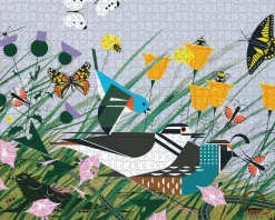 Pomegranate - AA1132 - Once There was a Field (Charley Harper) - 1000 Piece