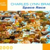 Pomegranate - AA1079 - Space Race (Charles Lynn Bragg) - 2000 Piece