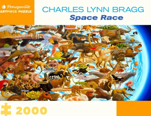 Pomegranate - AA1079 - Space Race (Charles Lynn Bragg) - 2000 Piece