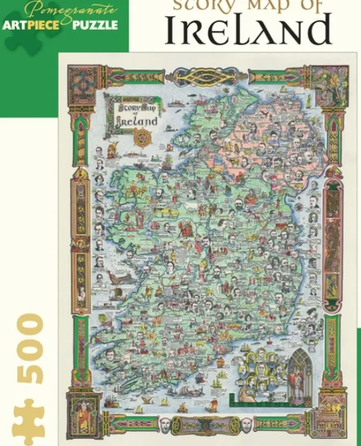 Pomegranate - AA852 - Story Map of Ireland - 500 Piece