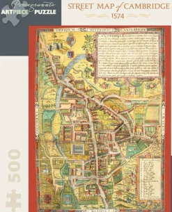 Pomegranate - AA827 - Street Map of Cambridge 1574 - 500 Piece