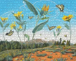 Pomegranate - AA1164 - Swallowtail Dance (Phyllis Shafer) - 1000 Piece