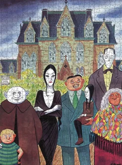 Pomegranate - AA1150 - The Addams Family (Charles Adams) - 1000 Piece