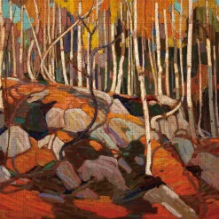 Pomegranate - AA1156 - The Birch Grove, Autumn (Tom Thomson) - 1000 Piece