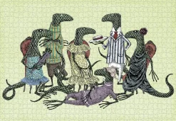 Pomegranate - AA1135 - The House Party (Edward Gorey) - 1000 Piece