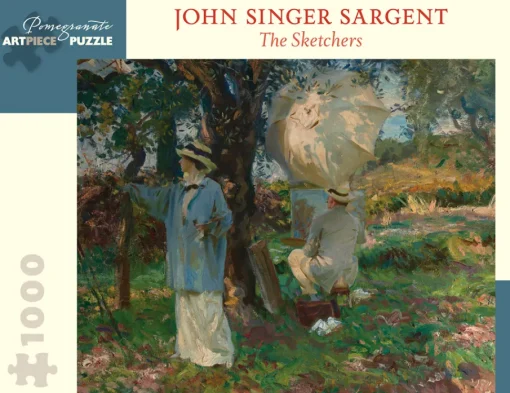 Pomegranate - AA1047 - The Sketchers (John Singer Sargent) - 1000 Piece