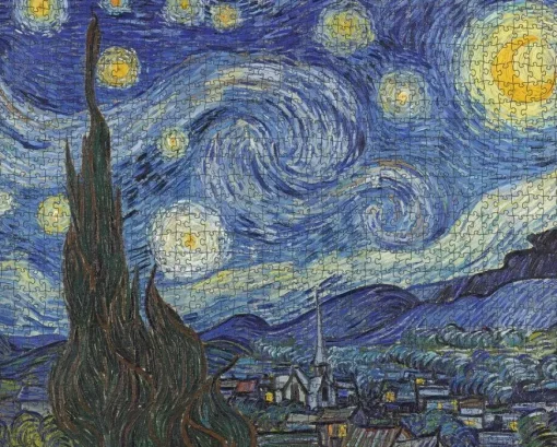 Pomegranate - AA1128 - The Starry Night (Vincent Van Gogh) - 1000 Piece