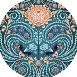 Pomegranate - JC006 - Huia and Chrysanthemum (Catherine Marion) - 500 Piece Circular