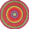 Pomegranate - JC003 - Springtime (Alma Thomas) - 500 Piece Circular