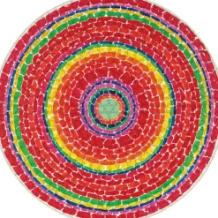Pomegranate - JC003 - Springtime (Alma Thomas) - 500 Piece Circular