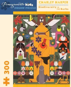 Pomegranate - JK006 - Biodiversity in the Burbs (Charley Harper) - 300 XL Piece