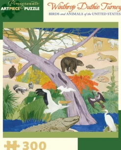 Pomegranate - JK037 - Birds and Animals of the United States (Winthrop Duthie Turney) - 300 Piece
