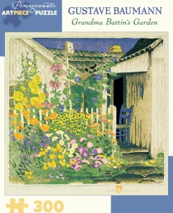 Pomegranate - JK062 - Grandma Battin`s Garden (Gustave Baumann)