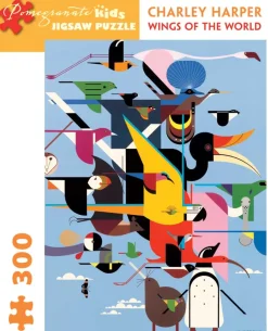 Pomegranate - JK011 - Wings of the World (Charley Harper) - 300 Piece
