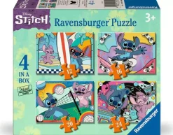 Ravensburger - 1200 4106 - Disney Stirch - Sporty Stitch - 1 x 12, 1 x 16, 1 x 20, 1 x 24 Piece Puzzles