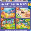 Ravensburger - 1200 4065 - How Many Can You Count? - (My First Puzzles) 1 x 6, 1 x 8, 1 x 10, 1 x 12 Piece Puzzles