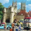 Ravensburger - 1200 1254 - Day Out in York (Kevin Walsh) - 500 Piece
