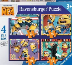Ravensburger - 1200 1060 - Despicable Me 4 - Fakin`it Till We Make It - 1 x 12, 1 x 16, 1 x 20, 1 x 24 Piece Puzzles