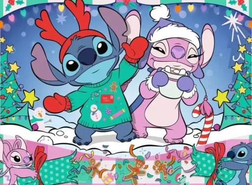 Ravensburger - 1200 4030 - Disney Stitch - 100 XXL Piece