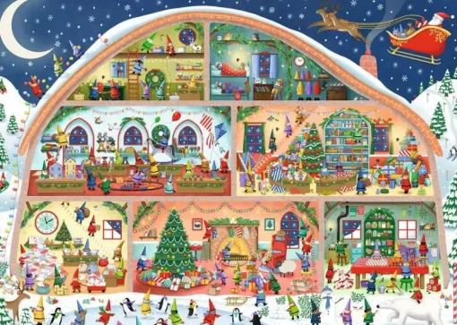 Ravensburger - 1200 1268 - Santa`s Workshop ( Emma Allen)