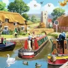 Ravensburger - 1200 1521 - A Busy Day on the Canal (Kevin Walsh) - 1000 Piece
