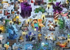 Ravensburger - 1200 0422 - Minecraft Mobs - 1000 Piece