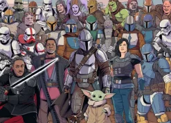 Ravensburger - 16770 - Star Wars The Mandalorian - Challenge - 1000 Piece