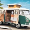 Ravensburger - 1200 0579 - Volkswagen T1 Camper Van - 1000 Piece