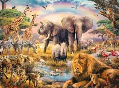 Ravensburger - 13284 - African Safari (Jan Patrik Krasny) - 100 XXL Piece