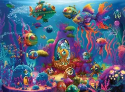 Ravensburger - 13414 - Aliens Under Water - 150 XXL Piece